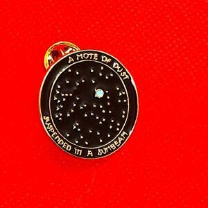 Note of Dust Suspended in a Sunbeam Pin Brooch